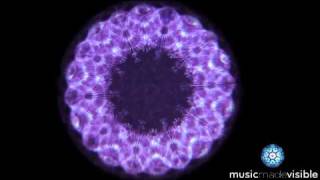 Cymatics video images of human voice [upl. by Busby]