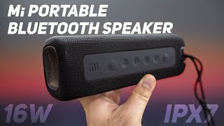 Mi Portable Bluetooth Speaker  16W And WaterProof  Ears On [upl. by Torrlow]