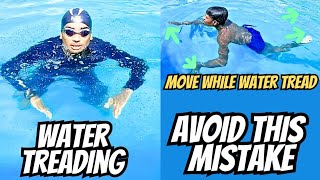 Secret of Smooth Water Treading Swimming Tips for Beginners Swimming Tutorials Swimming Class [upl. by Alyac]