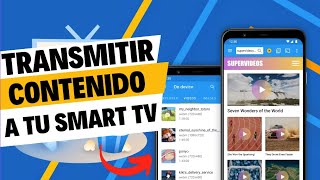 Cómo Transmitir Contenido a tu Smart TV Fácil y Rápido [upl. by Guria]