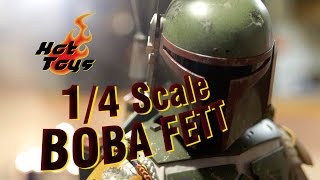 SIDESHOW  HOT TOYS 14th Scale Boba Fett Unboxing [upl. by Comstock]