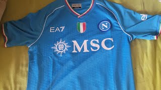 Unboxing Maglia Napoli 20232024 [upl. by Biondo201]