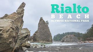 Rialto Beach at Olympic National Park  Travel Photography [upl. by Baron453]