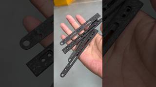 Carbon Fiber Scales For BaliplusARMED SHARK Replicant clone knife balisongchannel [upl. by Fem189]