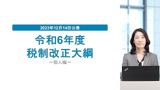 速報解説 2024年度（令和6年度）税制改正大綱【個人編：定額減税・子育て支援・住宅資金贈与】 [upl. by Columbus994]