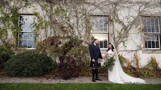 Logie Country House Wedding Amanda and Iain [upl. by Anin970]