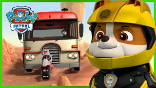 Moto Pups Rescue at Twisty Top Mesa  PAW Patrol UK  Cartoons for Kids [upl. by Thorlie]