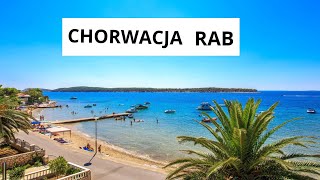 CHORWACJA PODRĂ“Ĺ» NA WYSPÄ RAB PRZEPRAWA PROMEM STARE MIASTO đźŚž CROATIA RAB ISLAND TOUR [upl. by Hurlee]