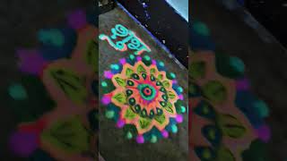 Diwali special rangoli ❤️diwali trendingshorts youtubeshorts song shortvideo viralvideos [upl. by Leiso]