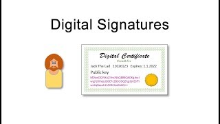 Digital Signatures and Digital Certificates [upl. by Ortiz]