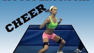 Cheer Jump Workout  Higher Cheerleading Jumps  Kinetic Bands  Part 7 [upl. by Limak]