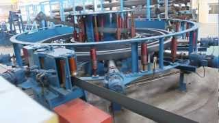 ERW Tube Mill 127 mm OD  by Rollform Equipment India [upl. by Debee400]