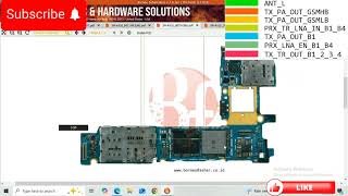 Samsung A5 2016 network and signal diagram  samsung a510 antenna ways and circuits borneo [upl. by Barthelemy752]