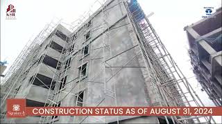 Watch our latest construction update to see how KSR Homes Signature 4 is coming to life in Tellapur [upl. by Idnas286]