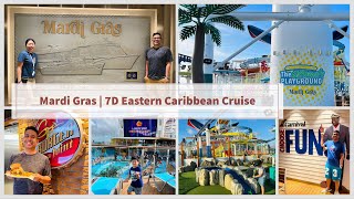 Mardi Gras Halloween Carnival Cruise  Day 12 Embarkation amp Sea Day  Oct 2023 [upl. by Josephina]