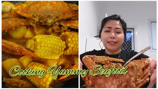 Lets do cooking seafood very yummy 🇦🇺 🇵🇭 [upl. by Endo]