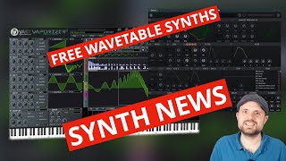 Two Impressive New FREE Wavetable Synthesizer Plugins Wavetable amp Vaporizer 2  SYNTH NEWS [upl. by Spiros]