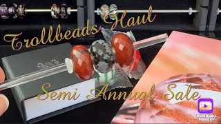 Trollbeads Haul  Semi Annual Sale [upl. by Yhotmit]