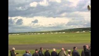 Republic P47 Thunderbolt Snafu and Boeing B17G Sally B Flying Legends Duxford 1st July 2012 [upl. by Eessej]