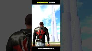 BURJ KHALIFA IN INDIAN BIKE DRIVING 3D  INDIAN BIKE DRIVING 3D indianbikedriving3d shorts gaming [upl. by Eslehc]