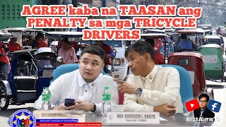 Col BOSITA NAIS TAASAN ANG PENALTY SA MGA TRICYCLE DRIVER [upl. by Ataymik]