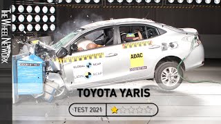 Toyota Yaris Safety Tests Latin NCAP  October 2021 Ratings – 1 Star [upl. by Kassia112]