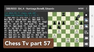 Chess Tv part 57 chessgames chesstv [upl. by Poland]