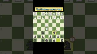 The Stafford gambit trap chess chess chesscom chesstraps gambit shorts [upl. by Colwen]