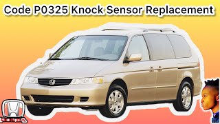 Honda Odyssey Code P0325 Knock Sensor How to fix from 19992004 thanks [upl. by Geer]