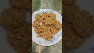 How to make Tiler khaja recipe তিলের খাজা রেসিপি short food cooking [upl. by Lorna]