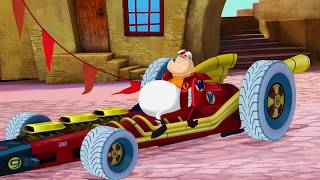 Weight Gain  Dick Muttley Penelope Peter and the Twosome Wacky Races 2017 S01E02 [upl. by Crofton]