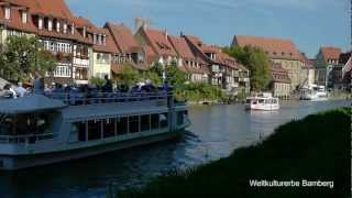 Bamberg FrankenBayern UNESCO Weltkulturerbe gefilmt mit Panasonic Lumix GH2 in Full HD [upl. by Oyek313]