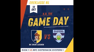 Live RC DIOK 1 vs Oisterwijk Oysters RFC 1 [upl. by Cordula145]