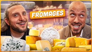 Dégustation de fromages avec le champion du monde qui est l’humain le plus adorable de la planète [upl. by Timothy643]