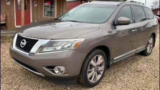 2013 Nissan Pathfinder Platinum 4x4 [upl. by Dnalyram]