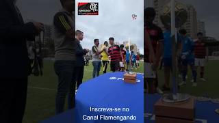 FLAMENGO RECEBE PREMIAÇÃO DE CAMPEÃO DA TAÇA GUANABARA SUB15 flamengo mengo mengão mengao [upl. by Nnaeoj]