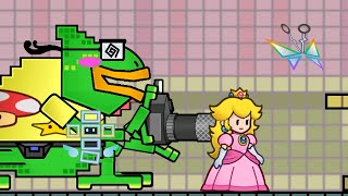 Super Paper Mario  Hidden Pixels Tiptron amp Piccolo Locations [upl. by Murrah]