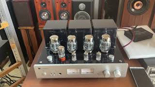 Muzshare X7 KT88 tube amplifier demo with SoundArtist L35A speakers [upl. by Bolitho]