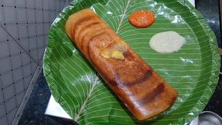 ಮಸಾಲೆ ದೋಸೆ ಎಲ್ಲರೂ ಸುಲಭವಾಗಿ ತಯಾರು ಮಾಡಿ masala dosa in kannadamysore masalasouth indian masala dosa [upl. by Atreb]