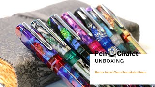 Experience the Magic of the Benu AstroGem Fountain Pens [upl. by Beatriz]