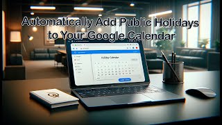 Easy Guide to Adding Public Holiday Calendars in Google Calendar [upl. by Lectra746]