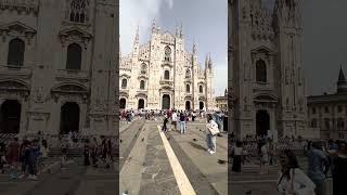 Milan Italy🇮🇹 duomo milan italy travel europe foryou youtubeshorts shorts [upl. by Maurizio]