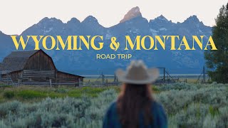 Epic 9Day Road Trip Exploring Wyoming amp Montana  Grand Tetons Yellowstone Glacier National Park [upl. by Llennej586]