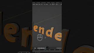 INFLATED 3D OBJECTS IN BLENDER Tutorial blendercommunity blender tutorial shorts [upl. by Ellecrad307]