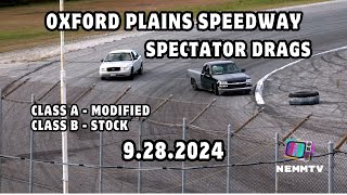 92824 Oxford Plains Speedway Spectator Drags 2024 [upl. by Chandal]