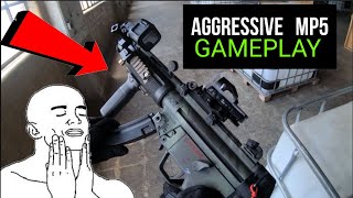 MP5 GAMEPLAY  AIRSOFT CQB ELITE FORCE MP5A5 [upl. by Lolanthe]