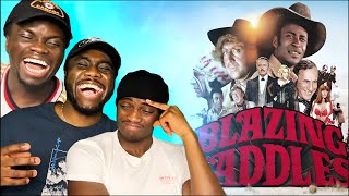 BLAZING SADDLES 1974  First Time Watching  MOVIE REACTION  MOVIE MONDAY [upl. by Andres]