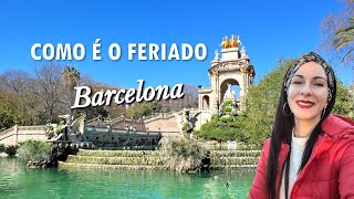 😊Lindo passeio pelo Parque de la Ciudadela │Turismo em Barcelona [upl. by Ijok313]