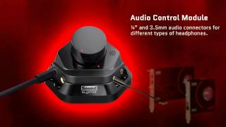 Creative Sound Blaster ZxR Introduction Video [upl. by Luing]