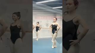 Ballet Practice vy Exercise Flexibility stretching shorts ballet balletvideo [upl. by Seaden604]